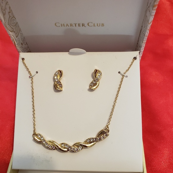 🎁SOLD OUT 🎁NWT,GOLD PAVE TWIST ENK - Picture 6 of 6